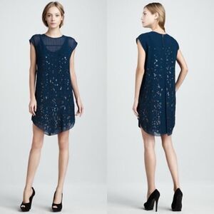 Rebecca Taylor Loose Sequined Dress - Size: 4